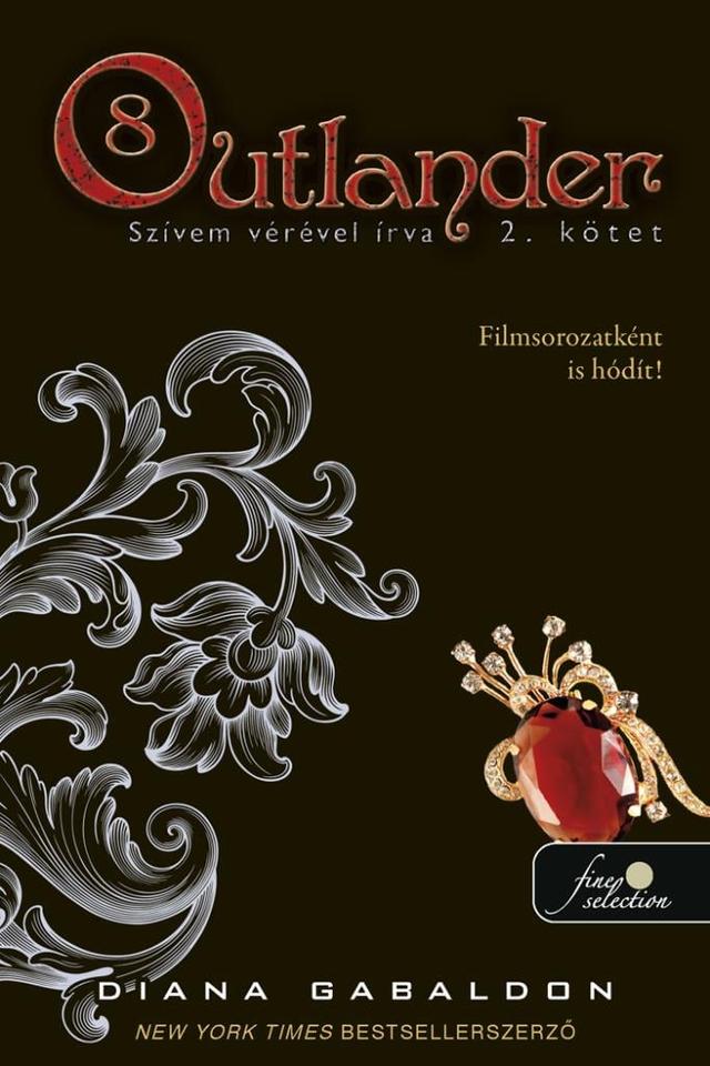 Outlander 8/2-Szívem vérével írva (keménytáblás)