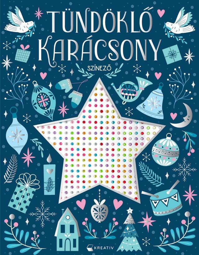 Tündöklő karácsony - színező