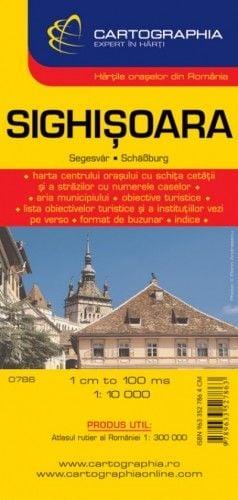 Sighisoara - 1:10 000 &quot;&quot;SC&quot;&quot; - Segesvár várostérkép