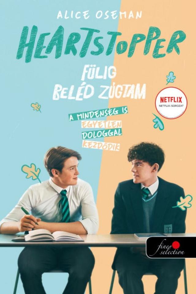 Heartstopper: Szívdobbanás 1. - Fülig beléd zúgtam (Filmes borító)