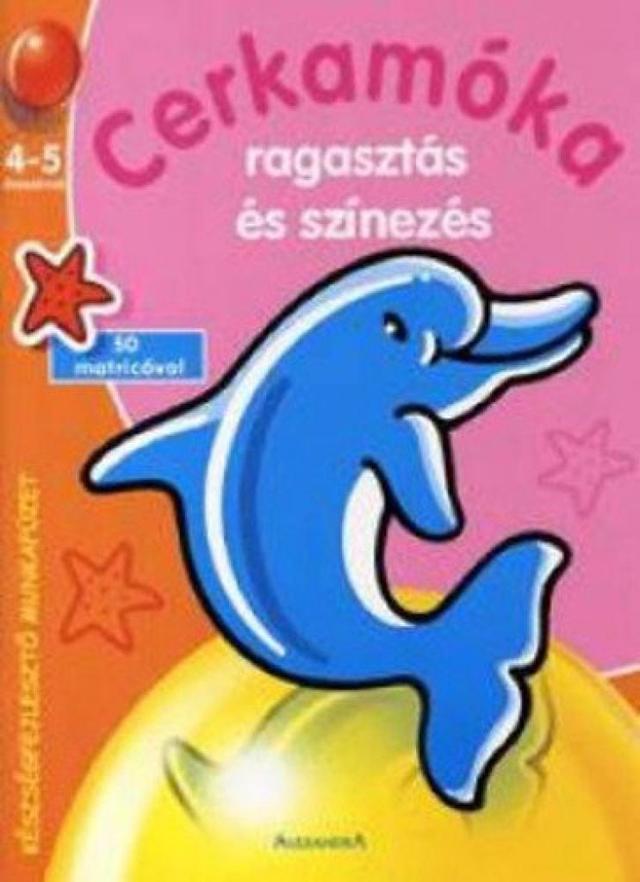 Cerkamóka - Ragasztás és színezés 4-5 éveseknek
