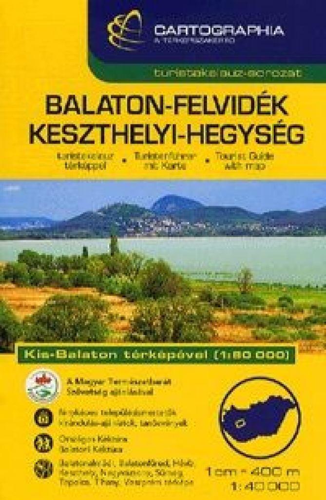 Balaton-felvidék / Keszthelyi hegység 1 : 40 000 - Turistatérkép