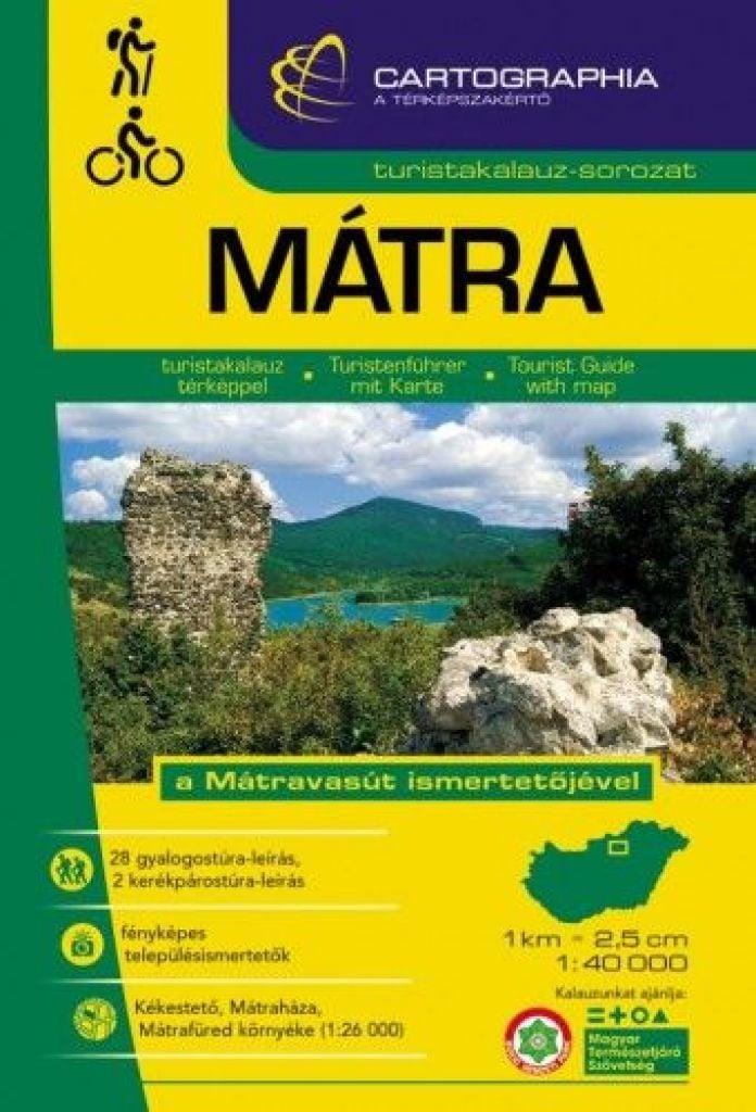 Mátra turistakalauz 1:40.000