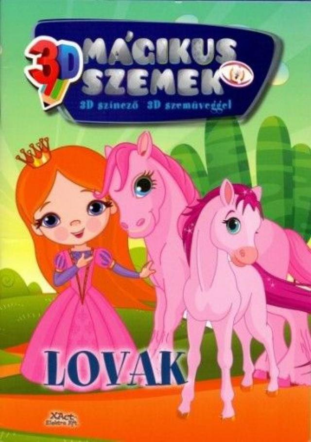3D Mágikus szemek - Lovak