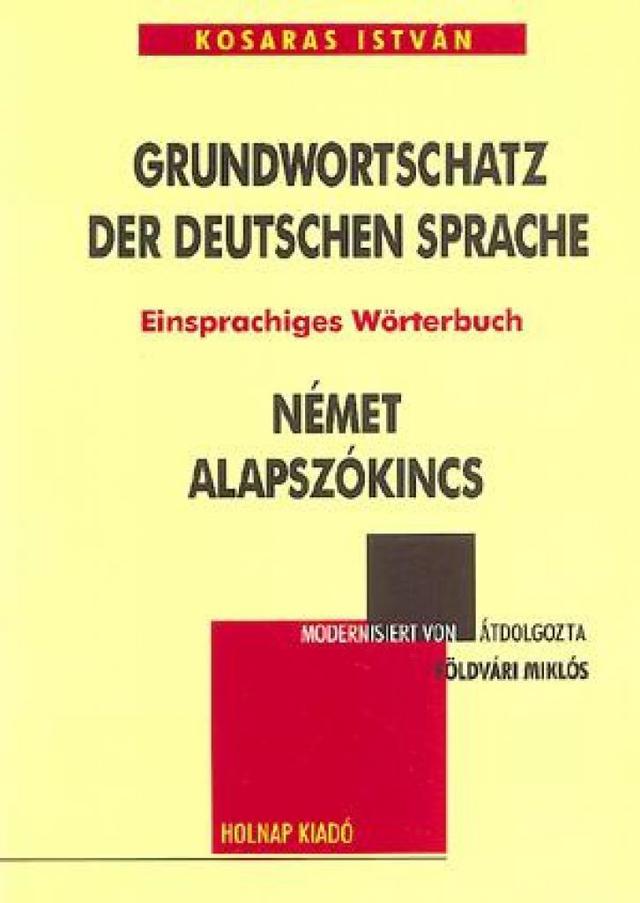 Német alapszókincs