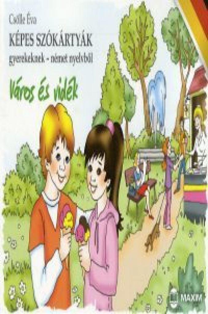 Képes szókártyák gyerekeknek - német nyelvből - Város és vidék