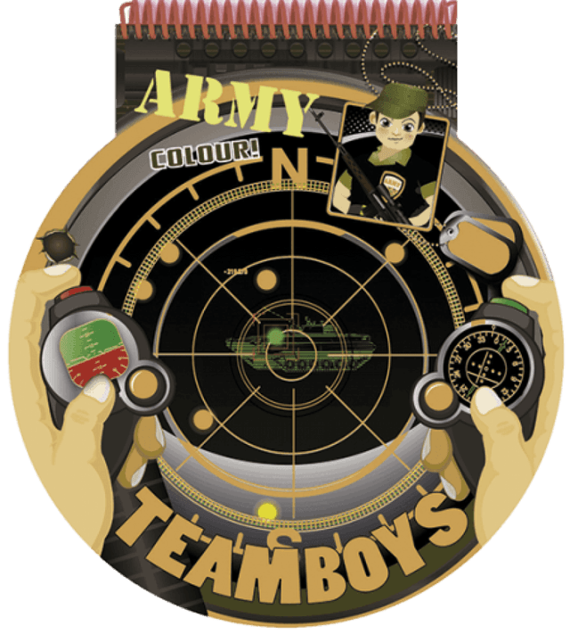 TeamBoys Stencil - Army