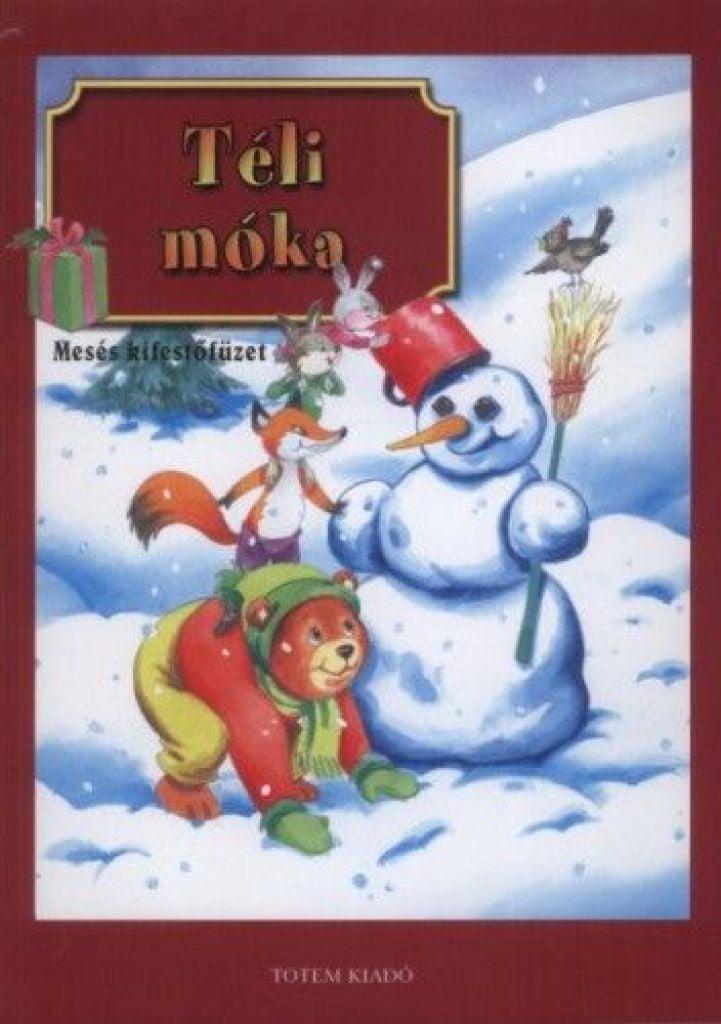 Téli móka - Mesés kifestőfüzet