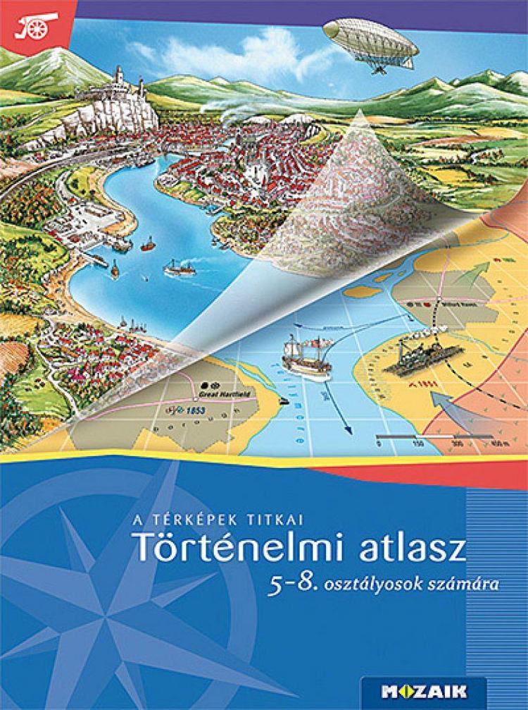 Történelmi atlasz 5‒8. osztályosok számára (MS-4115)