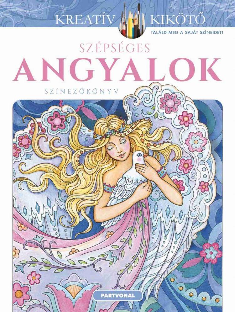 Szépséges angyalok - Színezőkönyv