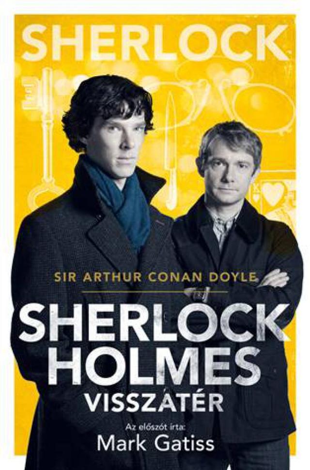 Sherlock Holmes visszatér (BBC-s borító)