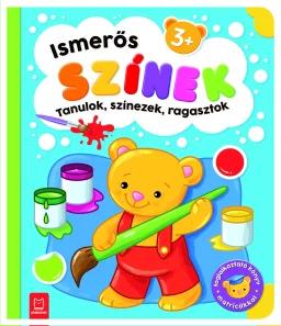 Tanulok, színezek, ragasztok. Ismerős színek