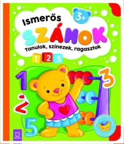 Tanulok, színezek, ragasztok. Ismerős számok