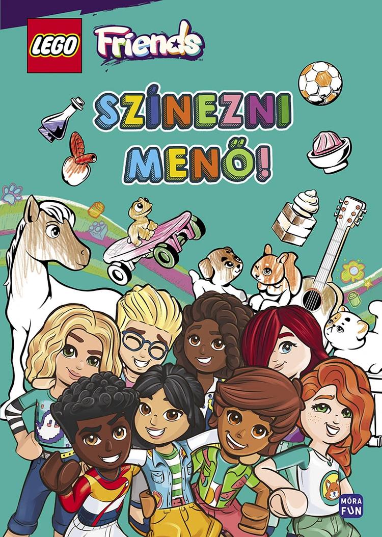 Lego Friends. Színezni menő