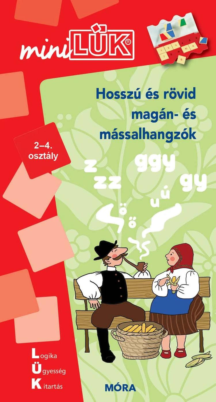 Hosszú és rövid magán és mássalhangzók – miniLÜK - 2-4. osztály LDI 806