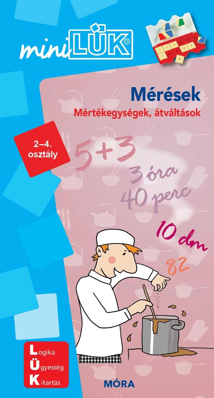 Mérések - mértékegység, átváltás 2-4. osztály - miniLÜK LDI-802