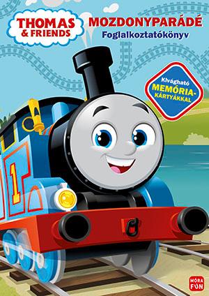 Thomas. Mozdonyparádé. Foglalkoztatókönyv kivágható memóriakártyákkal